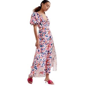 NWOT For Love and Lemons Gianna Midi Dress